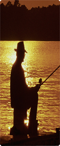Gone Fishing (Dock) Bronze